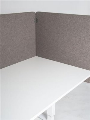 Ljudabsorbent bordsskärm silent