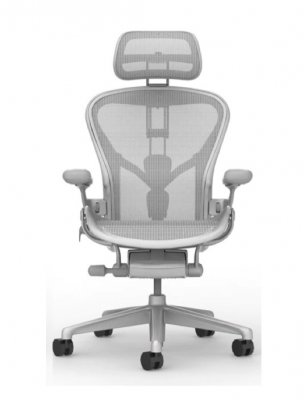 Herman Miller Aeron Mineral med nackstöd