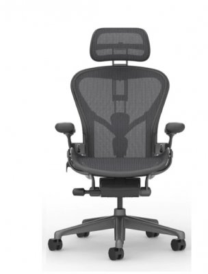 Herman miller aeron med nackstöd