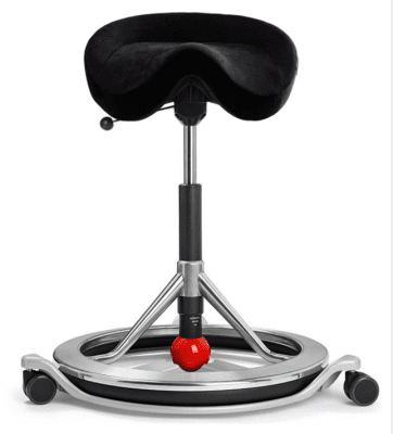 BackApp amart backapp sadelstol Back App 2,0 stol alcantara nordic woll backapp