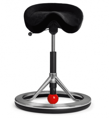 BackApp amart backapp sadelstol Back App 2,0 stol alcantara nordic woll backapp