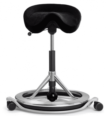 BackApp amart backapp sadelstol Back App 2,0 stol alcantara nordic woll backapp