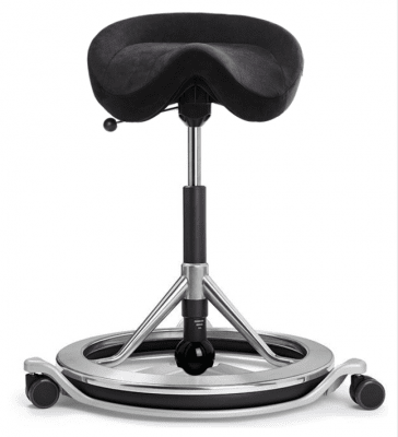 BackApp amart backapp sadelstol Back App 2,0 stol alcantara nordic woll backapp