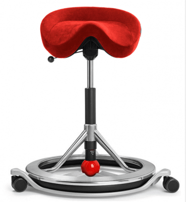 BackApp amart backapp sadelstol Back App 2,0 stol alcantara nordic woll backapp