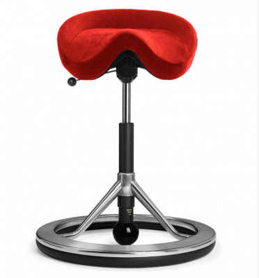 BackApp amart backapp sadelstol Back App 2,0 stol alcantara nordic woll backapp