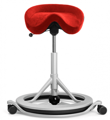 BackApp amart backapp sadelstol Back App 2,0 stol alcantara nordic woll backapp