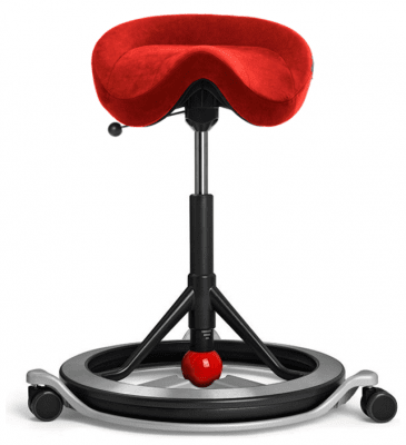 BackApp amart backapp sadelstol Back App 2,0 stol alcantara nordic woll backapp