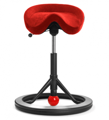 BackApp amart backapp sadelstol Back App 2,0 stol alcantara nordic woll backapp