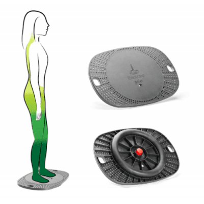 Back App 360 stående friskvård med balanspbräda