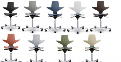 färg capisco Puls ergonomisk sadelstol
