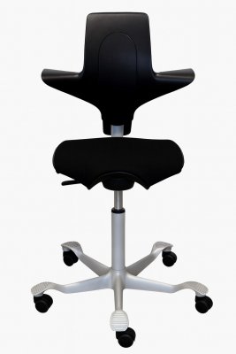 Capisco Puls 8020 ergonomisk stol sadelstol klädd sits HÅG