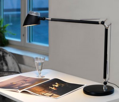 led belysning Valencia arbetslampa,arbetslampa,skrivbordsbelysning,arbetsplatsbelysning,ergonomi skrivbordslampa valencia